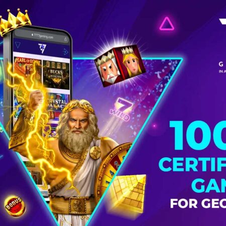 7777 games are certified in Georgia