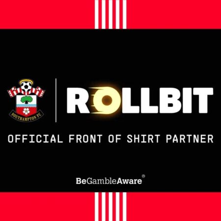 Rollbit announced as Southampton Shirt Partner