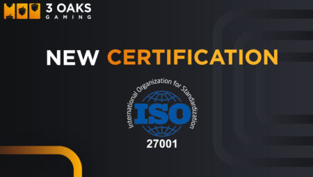 3 Oaks Gaming secures ISO 27001 certification