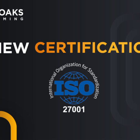 3 Oaks Gaming secures ISO 27001 certification