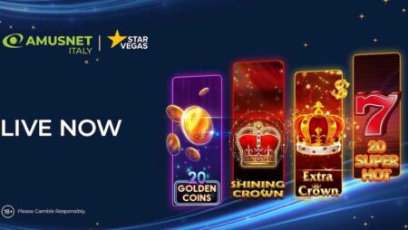 Amusnet Italy Partners with StarVegas to Boost Italian Casino Offerings with Classic Slot Titles