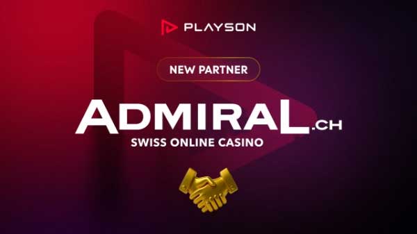 Playson Strengthens Swiss Market Dominance with Admiral