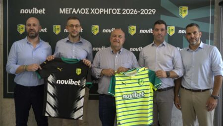 Novibet Becomes Main Sponsor of AEK Larnaca in Landmark 3-Year Partnership Deal