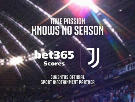 bet365 Scores Becomes Official Juventus Sports Infotainment Partner in Italy