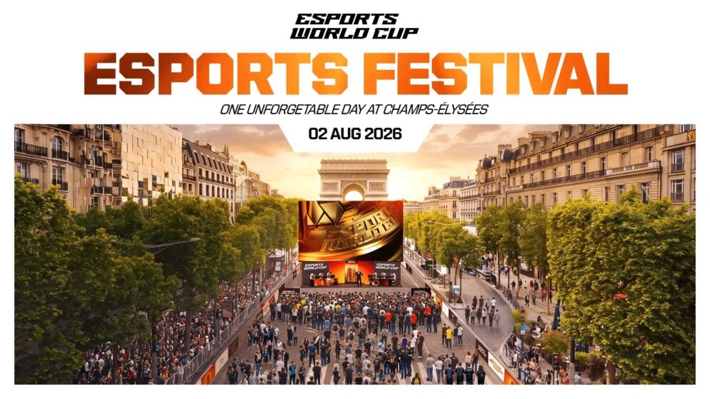 Paris Champs-Élysées Hosts Epic Esports Festival by Esports World Cup