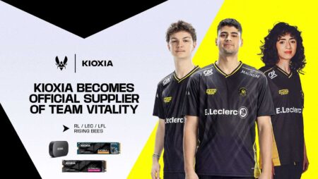 KIOXIA Becomes Team Vitality’s Official Data Storage Partner for 2026 Esports Season