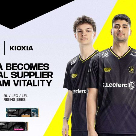 KIOXIA Becomes Team Vitality’s Official Data Storage Partner for 2026 Esports Season