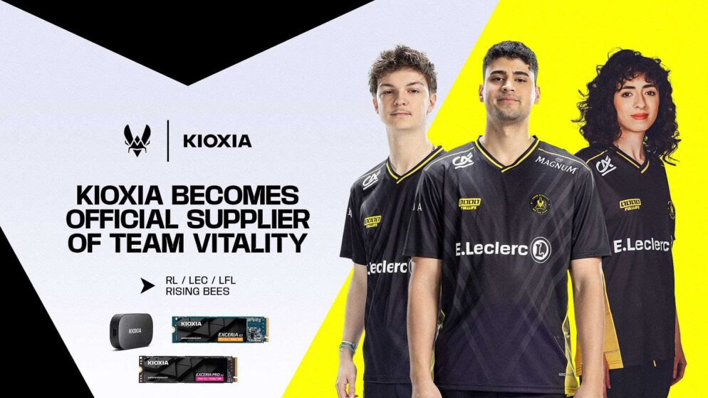 KIOXIA Becomes Team Vitality’s Official Data Storage Partner for 2026 Esports Season